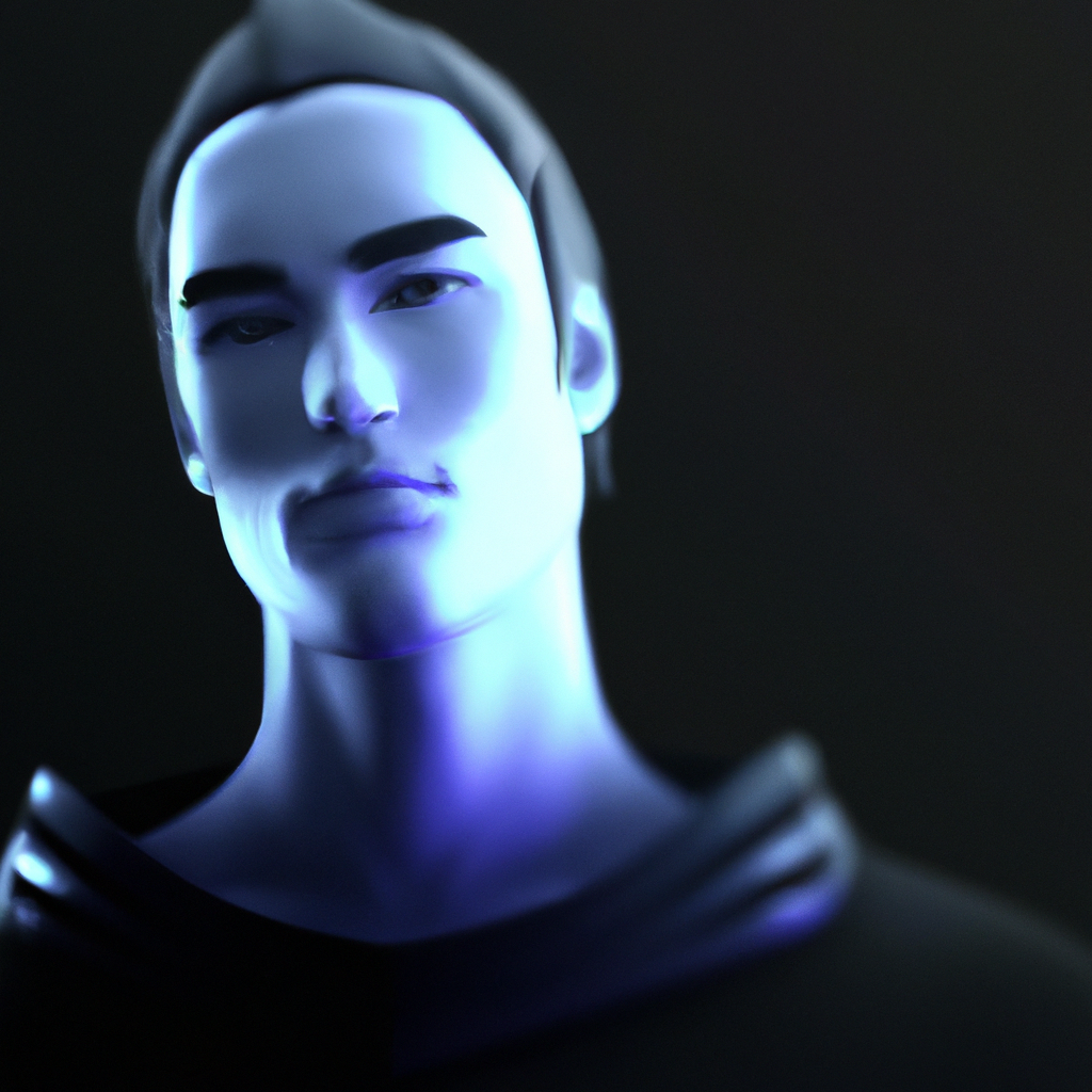 3D technical artist portrait