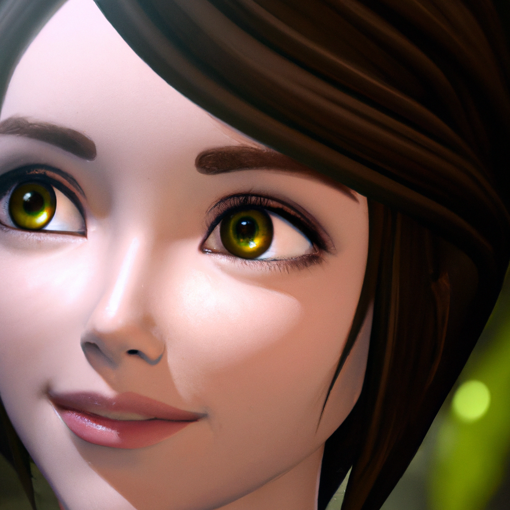 3D environment artist smiling